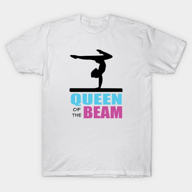 Queen of the Beam T-Shirt by sportartbubble